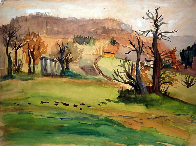 Landschaft 1960